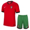 Conjunto (Camiseta+Pantalón Corto) Portugal Primera Equipación Euro 2024 - Niño